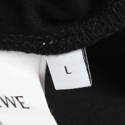 アナグラム刺繍 半袖Tシャツ コットン ブラック ロエベ トップス LOEWE