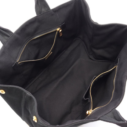 DENIM CANAPA カナパ ハンドバッグ トートバッグ キャンバス ブラック プラダ