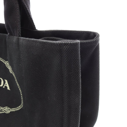 DENIM CANAPA カナパ ハンドバッグ トートバッグ キャンバス ブラック プラダ