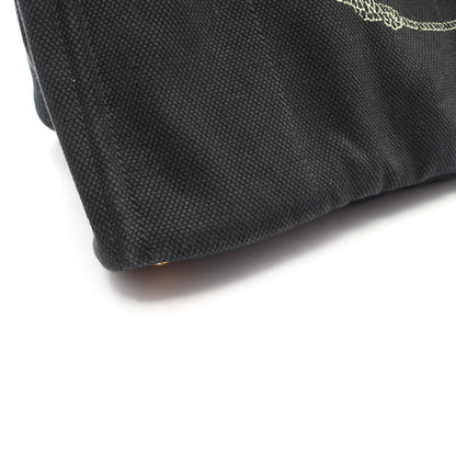 DENIM CANAPA カナパ ハンドバッグ トートバッグ キャンバス ブラック プラダ