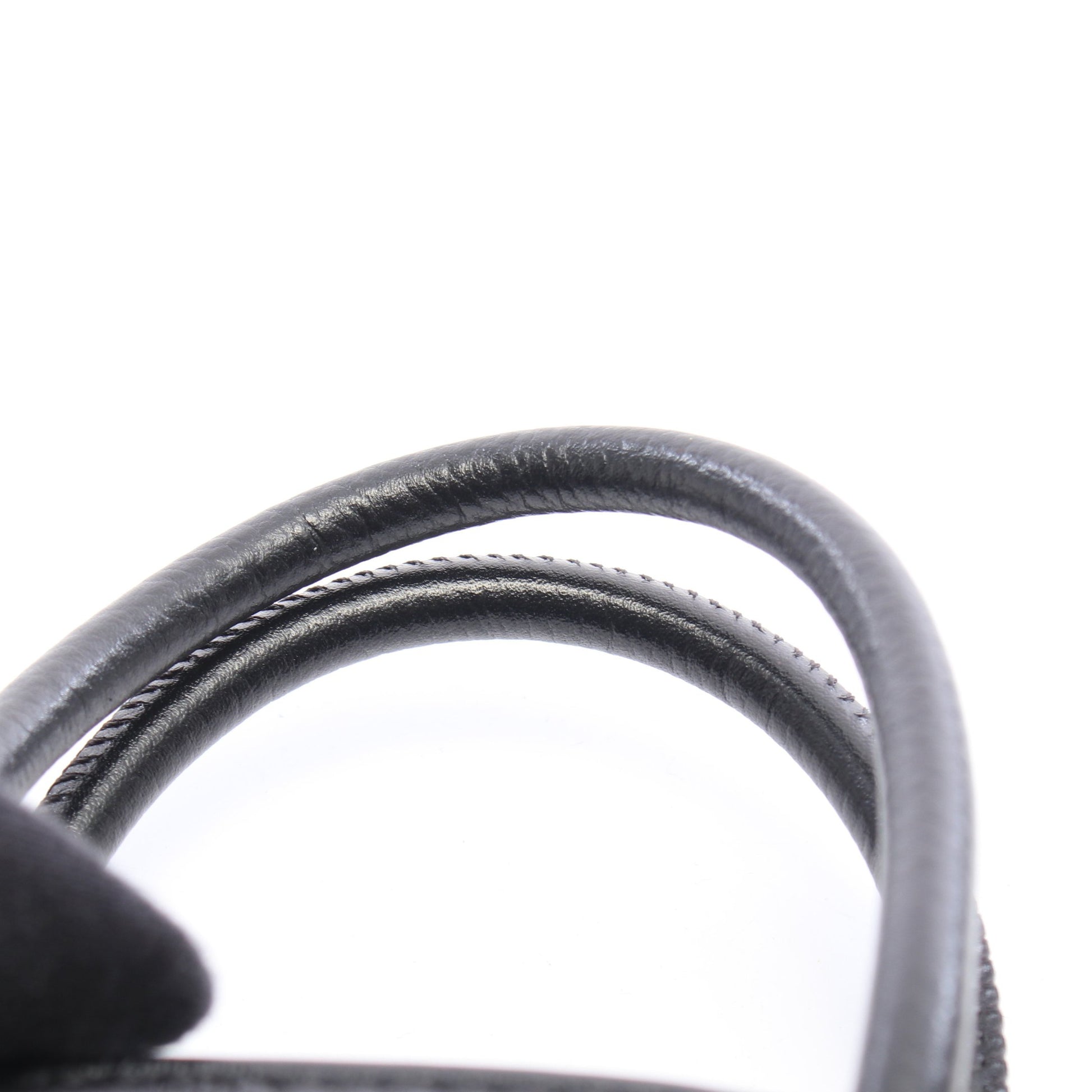 SHOPPING PHONE HOLDER ショッピング フォンフォルダー 2WAY ショルダーバッグ レザー ブラック バレンシアガ バッグ BALENCIAGA