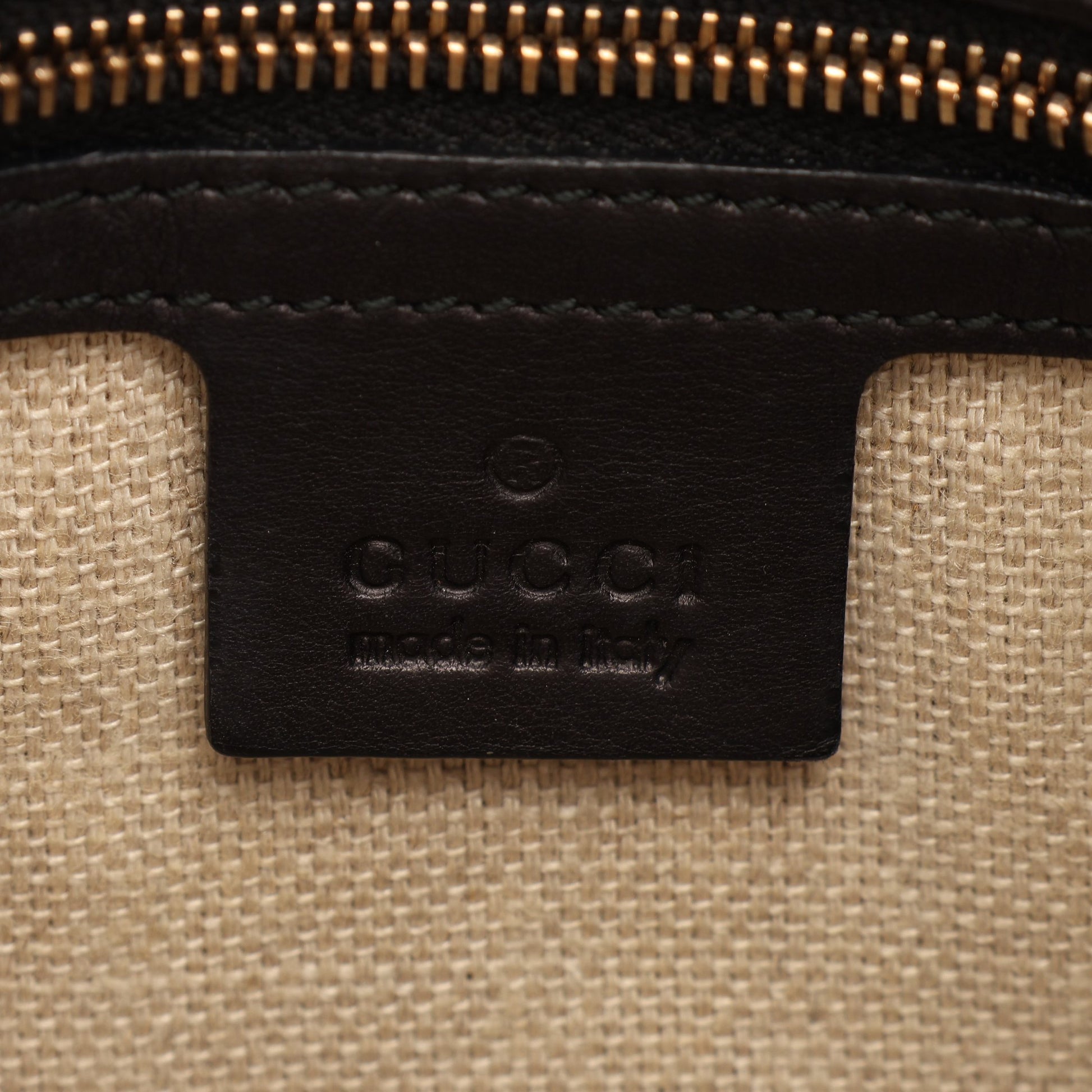 ウーブンウェブ タッセル ハンドバッグ トートバッグ レザー ブラック グッチ バッグ GUCCI
