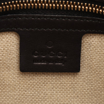 ウーブンウェブ タッセル ハンドバッグ トートバッグ レザー ブラック グッチ バッグ GUCCI