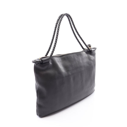 ウーブンウェブ タッセル ハンドバッグ トートバッグ レザー ブラック グッチ バッグ GUCCI