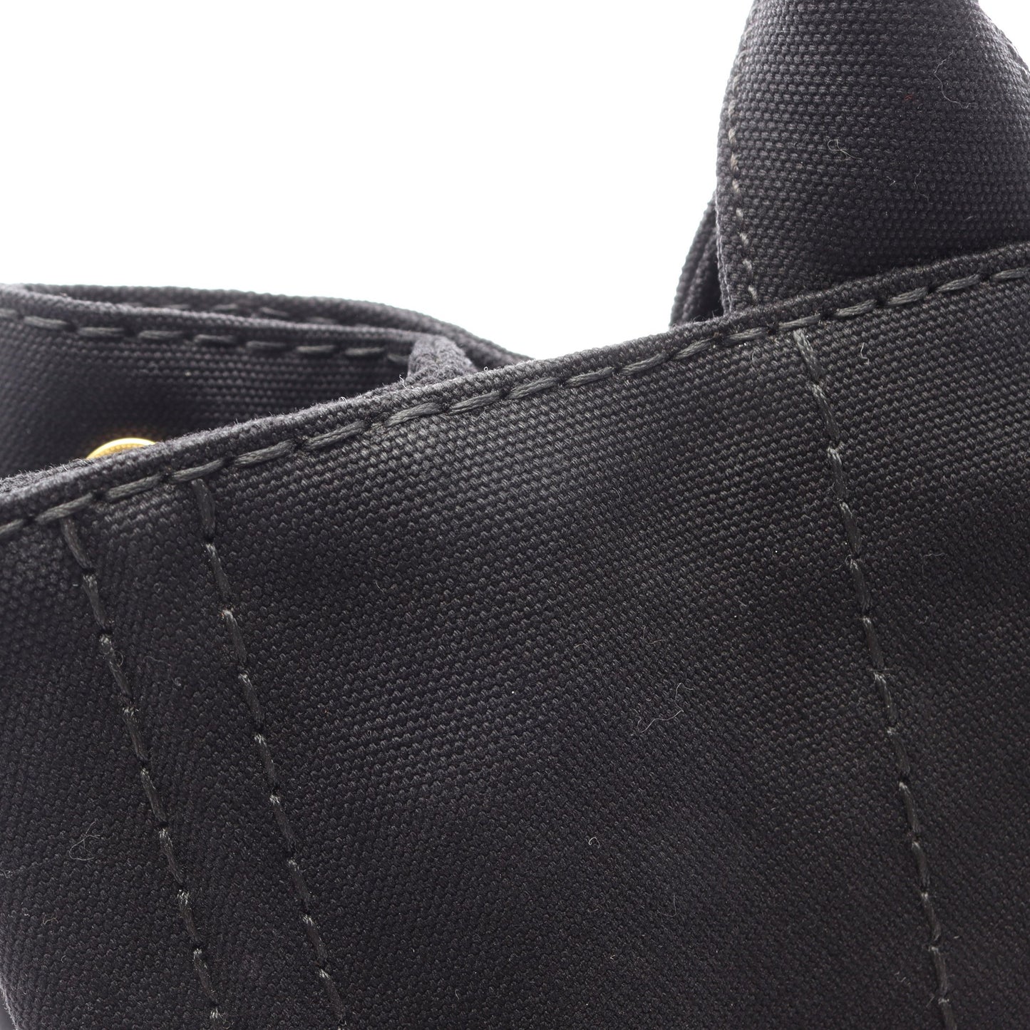 CANAPA カナパ 2WAY ハンドバッグ トートバッグ キャンバス ブラック プラダ