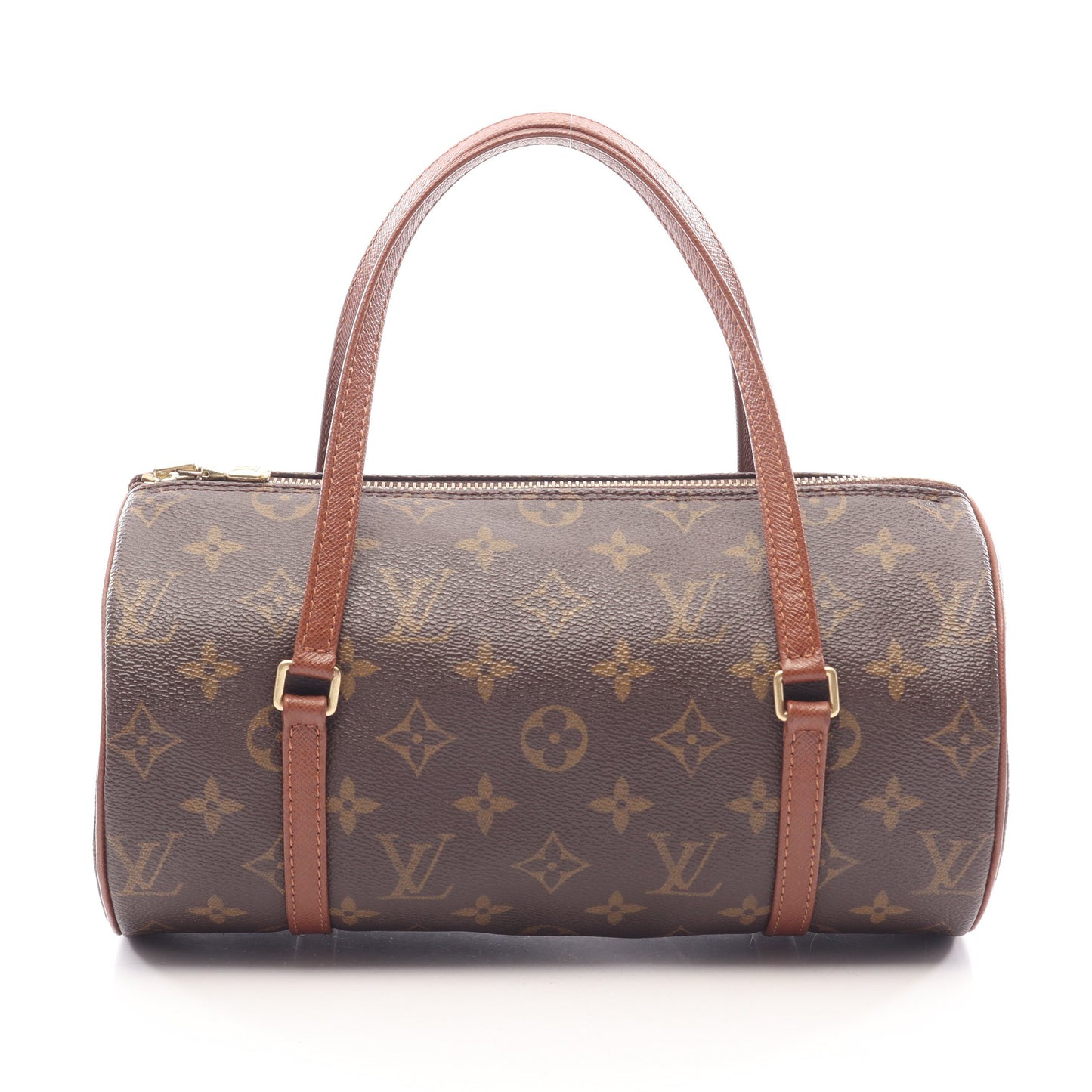 パピヨン26 モノグラム 旧型 ハンドバッグ PVC レザー ブラウン ルイヴィトン バッグ LOUIS VUITTON