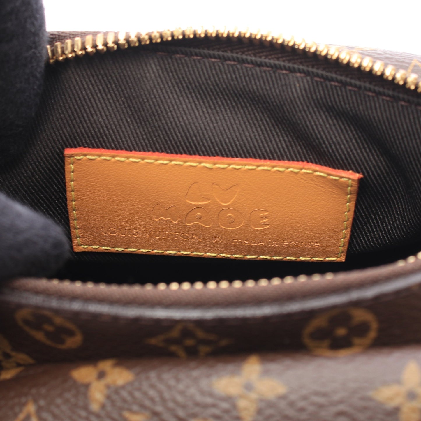 LV × NIGO ダック モノグラム ショルダーバッグ PVC ブラウン ルイヴィトン