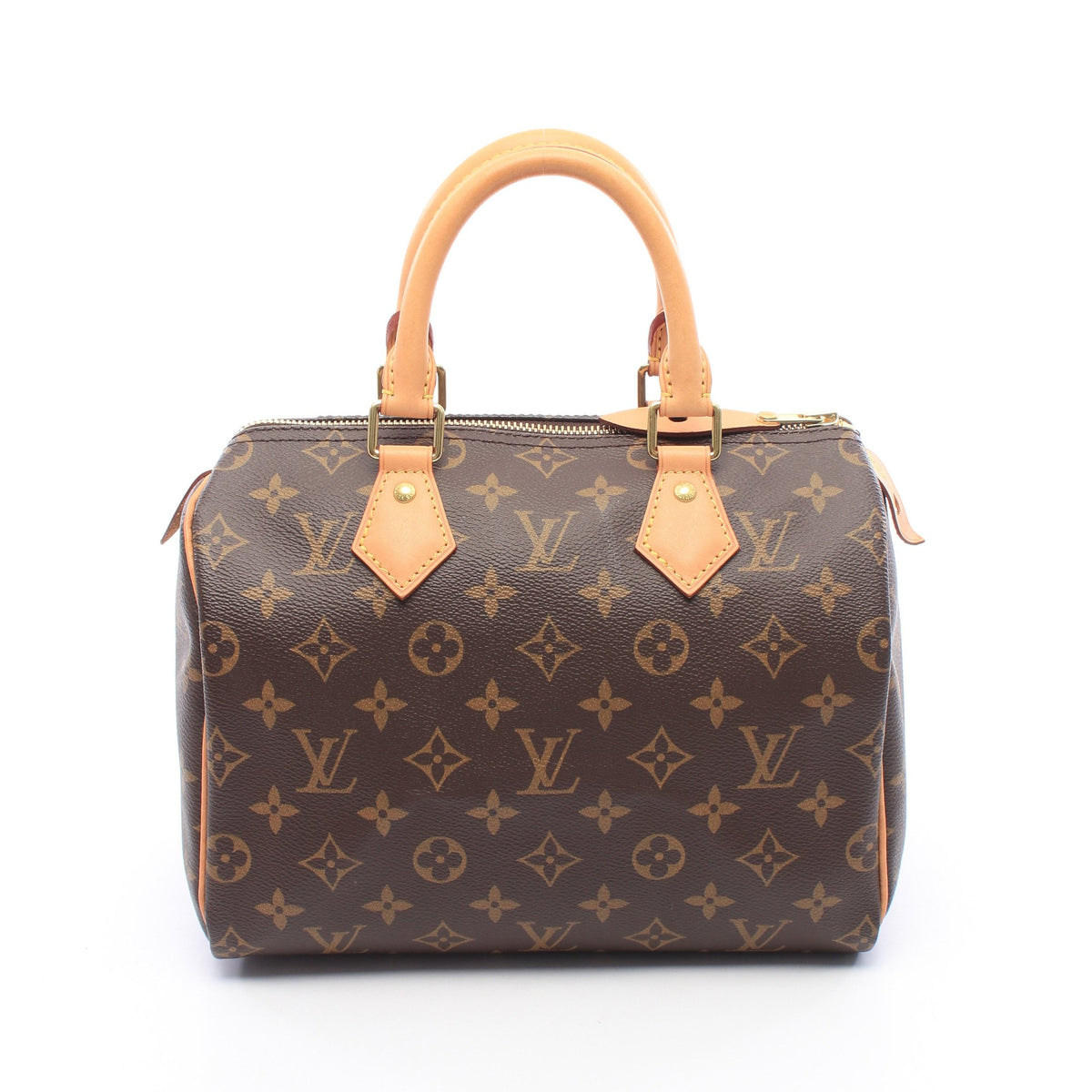 スピーディ25 モノグラム ハンドバッグ PVC レザー ブラウン ルイヴィトン バッグ LOUIS VUITTON