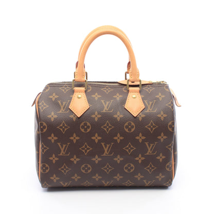 スピーディ25 モノグラム ハンドバッグ PVC レザー ブラウン ルイヴィトン バッグ LOUIS VUITTON