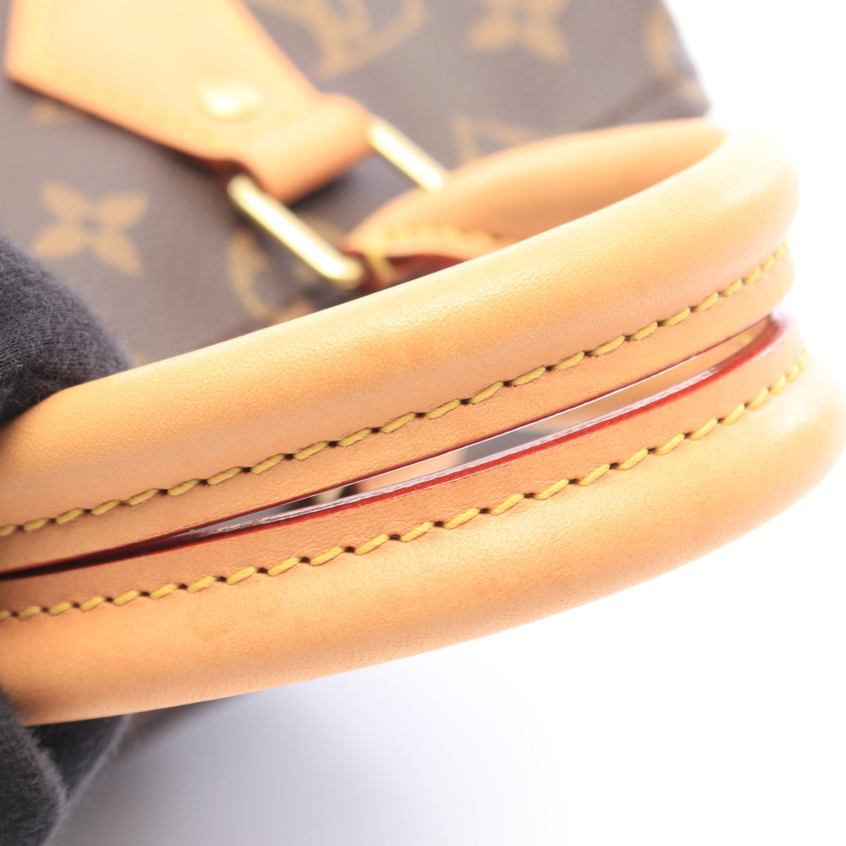 スピーディ25 モノグラム ハンドバッグ PVC レザー ブラウン ルイヴィトン バッグ LOUIS VUITTON