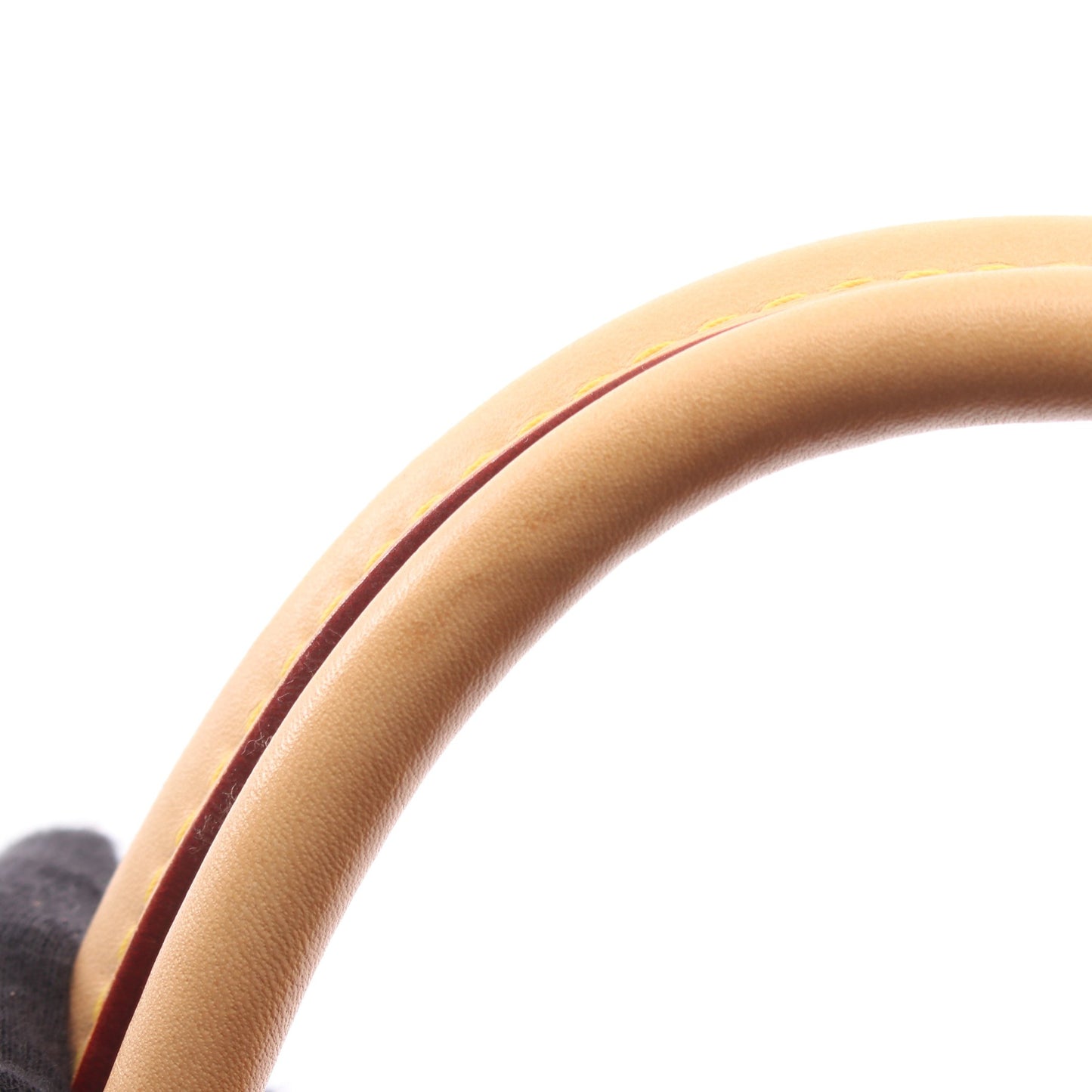 パラス モノグラム サフラン 2WAY ハンドバッグ PVC レザー ブラウン イエロー ルイヴィトン