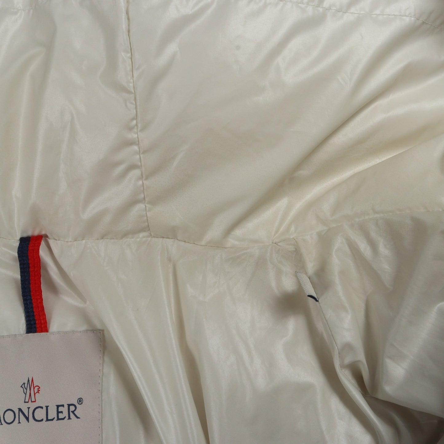 CARDERE フード付き ダウンジャケット オフホワイト モンクレール アウター MONCLER
