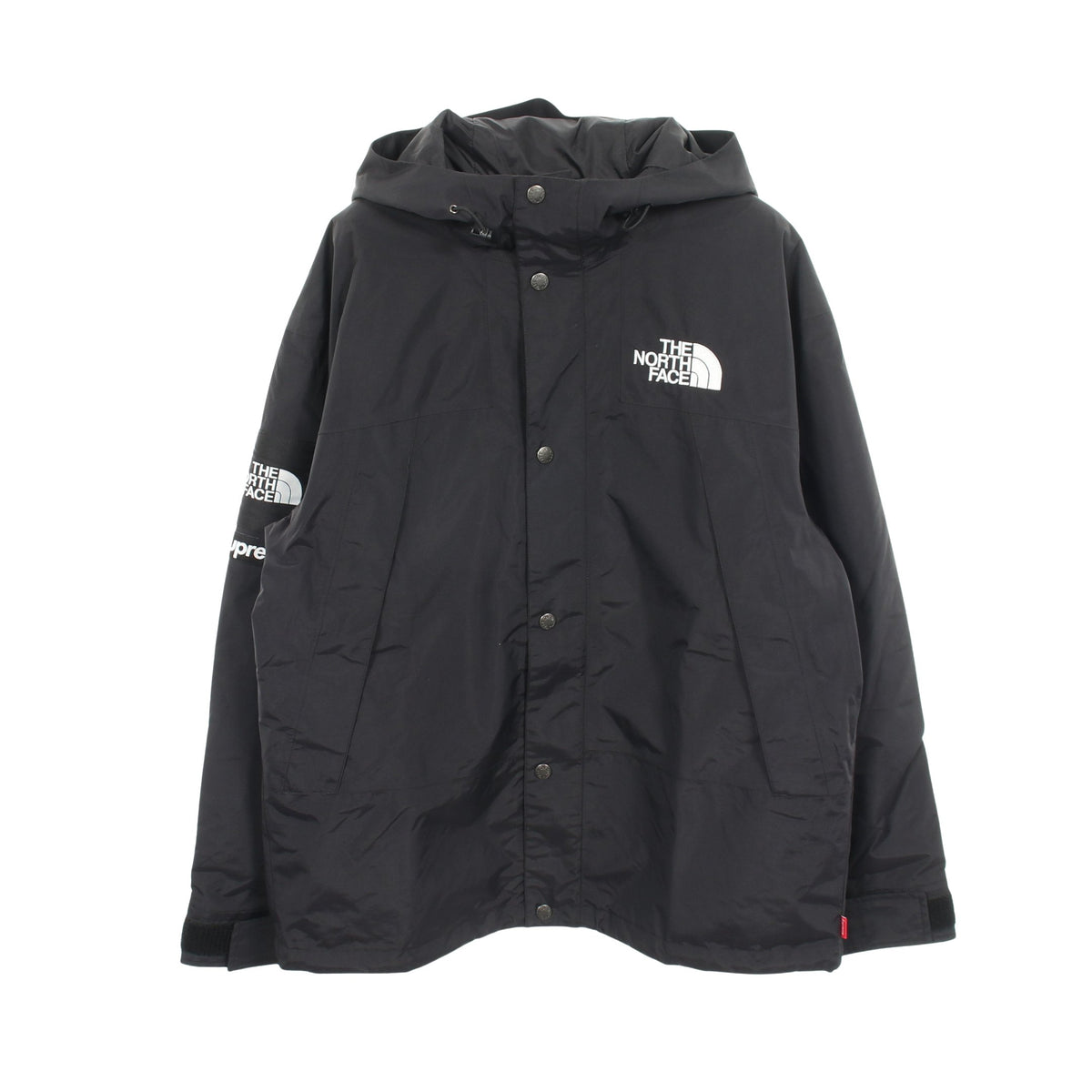 Supreme × THE NORTH FACE 24AW Mountain Jacket フード付き ジャケット ナイロン ブラック シュプリーム