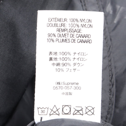 GORE-TEX ダウンコート ナイロン ブラック シュプリーム アウター Supreme