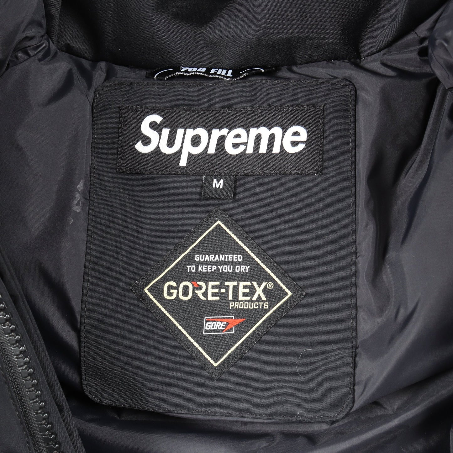GORE-TEX ダウンコート ナイロン ブラック シュプリーム アウター Supreme