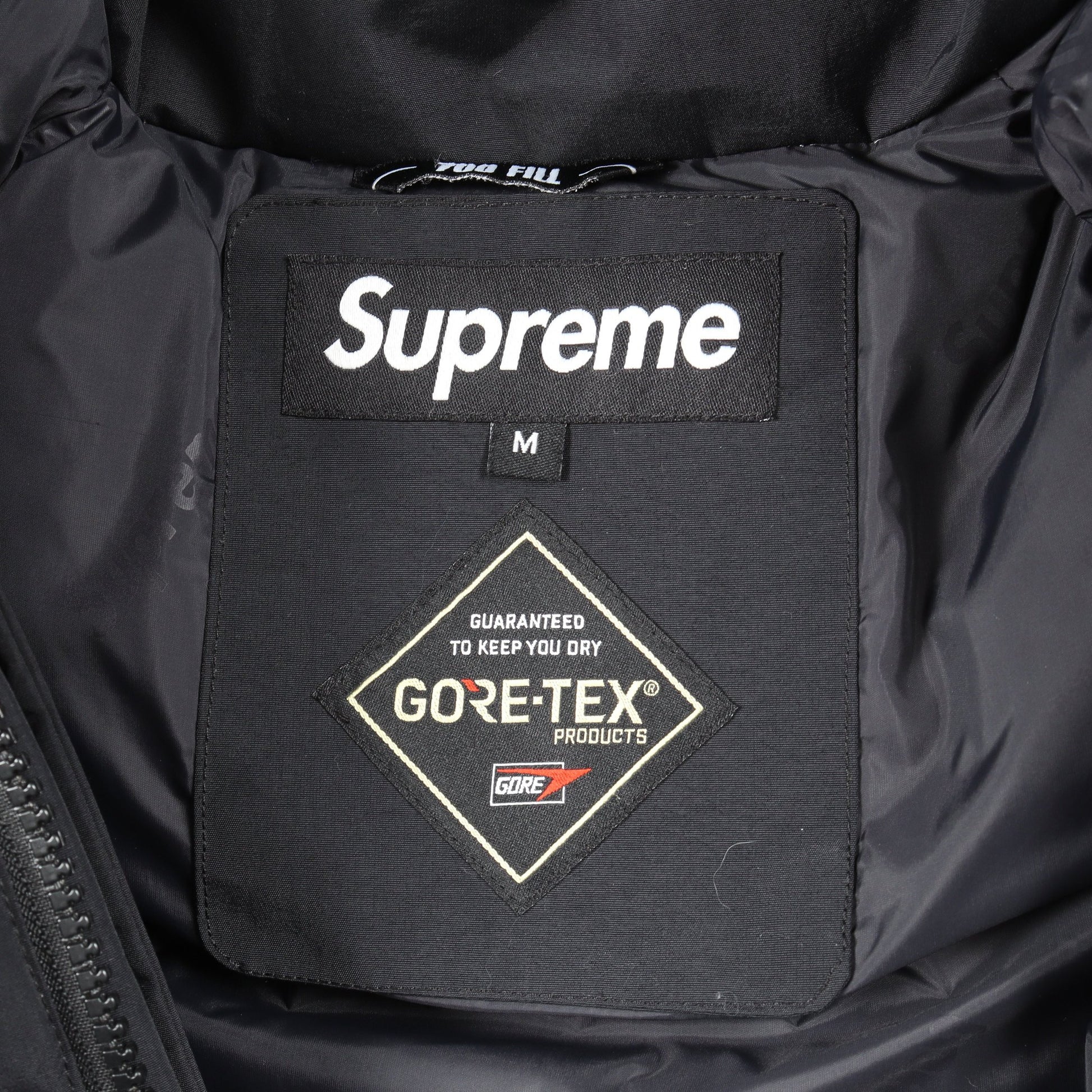 GORE-TEX ダウンコート ナイロン ブラック シュプリーム アウター Supreme