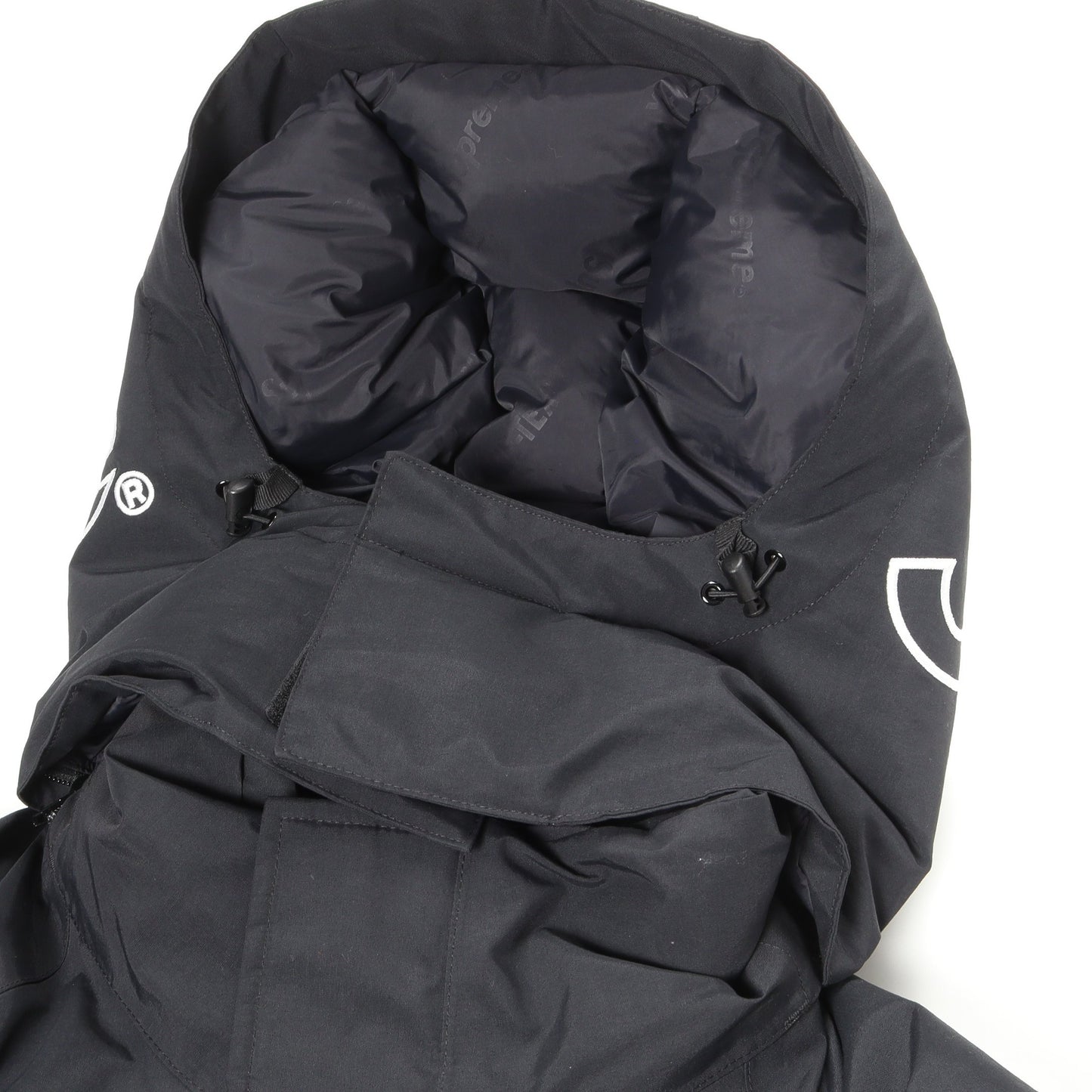 GORE-TEX ダウンコート ナイロン ブラック シュプリーム アウター Supreme