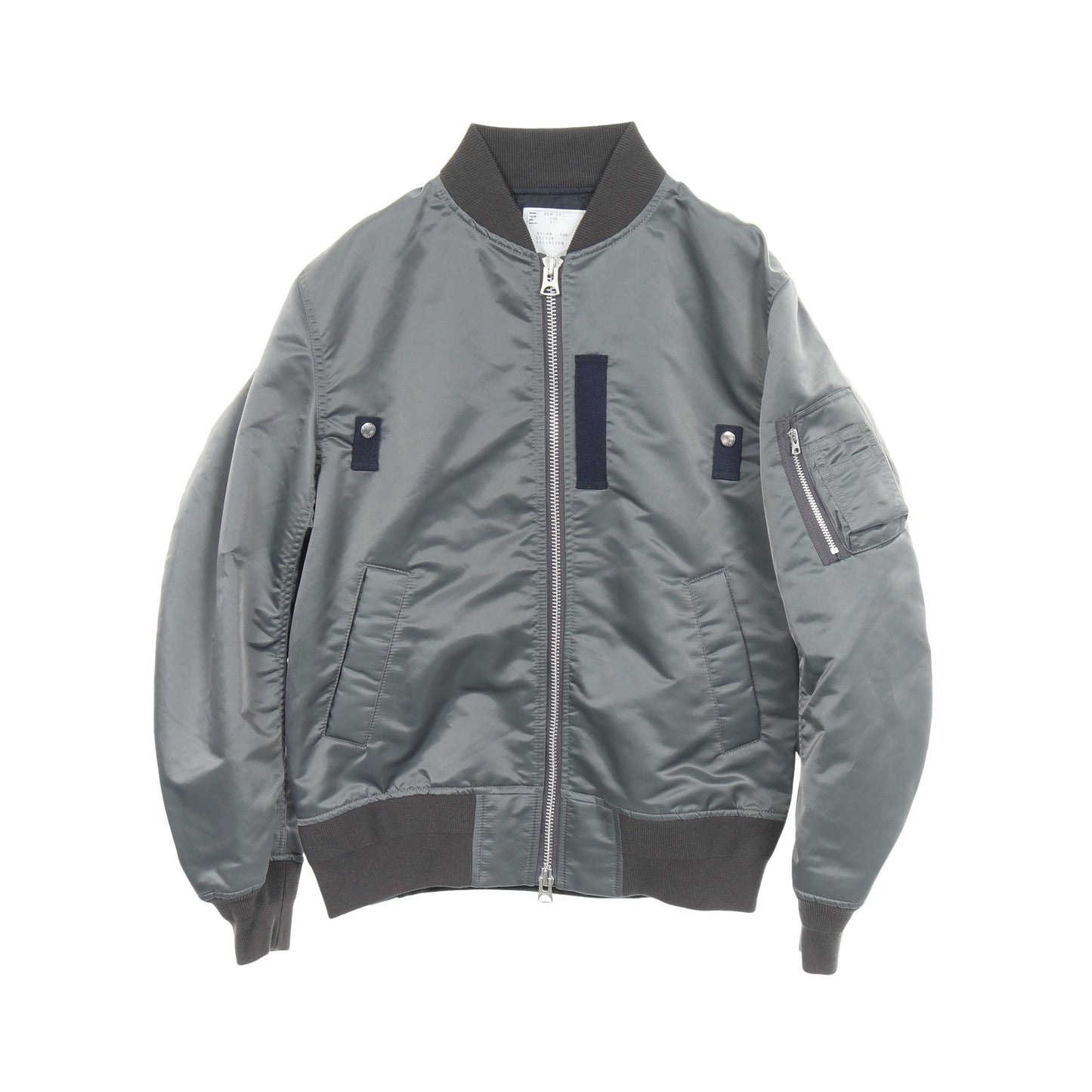 MA-1 ナイロン グレー サカイ アウター sacai