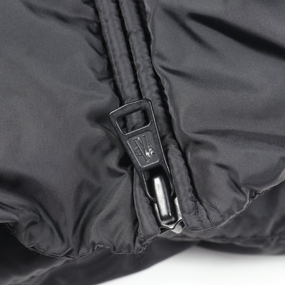 MONTCLA モンクラ フード付き ダウンジャケット ナイロン ブラック モンクレール アウター MONCLER