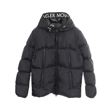 MONTCLA モンクラ フード付き ダウンジャケット ナイロン ブラック モンクレール アウター MONCLER