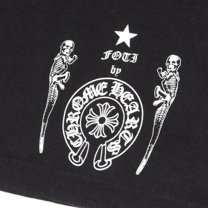 FOTI 半袖Tシャツ コットン ブラック クロムハーツ トップス Chrome Hearts