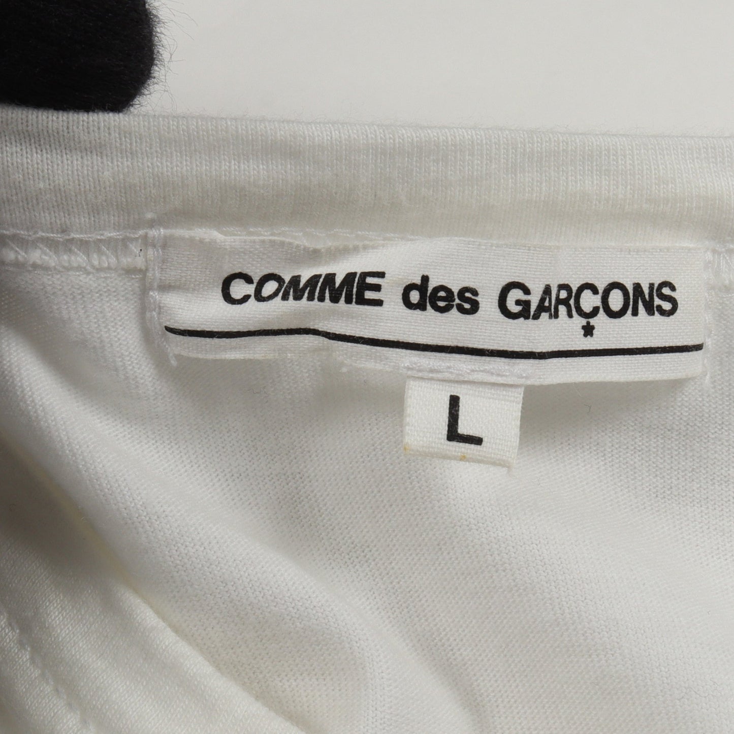 Comme des Garcons × Chrome Hearts チェーンプリント クリスマス限定 半袖Tシャツ コットン ホワイト コムデギャルソン トップス Comme des Garcons