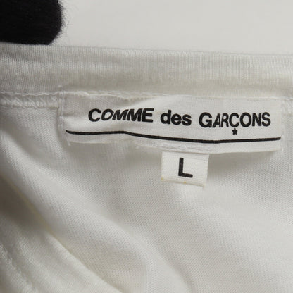 Comme des Garcons × Chrome Hearts チェーンプリント クリスマス限定 半袖Tシャツ コットン ホワイト コムデギャルソン トップス Comme des Garcons
