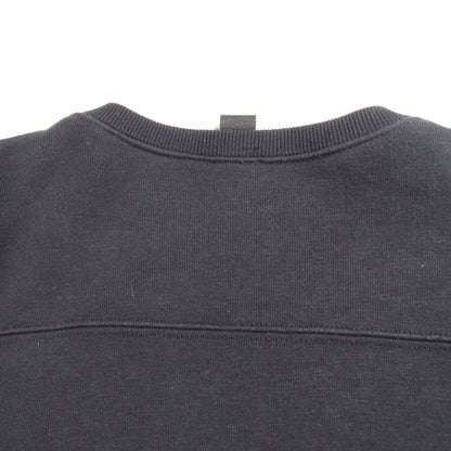 Y NOT クロスパッチ 切替 スウェットシャツ コットン レザー ブラック クロムハーツ トップス Chrome Hearts
