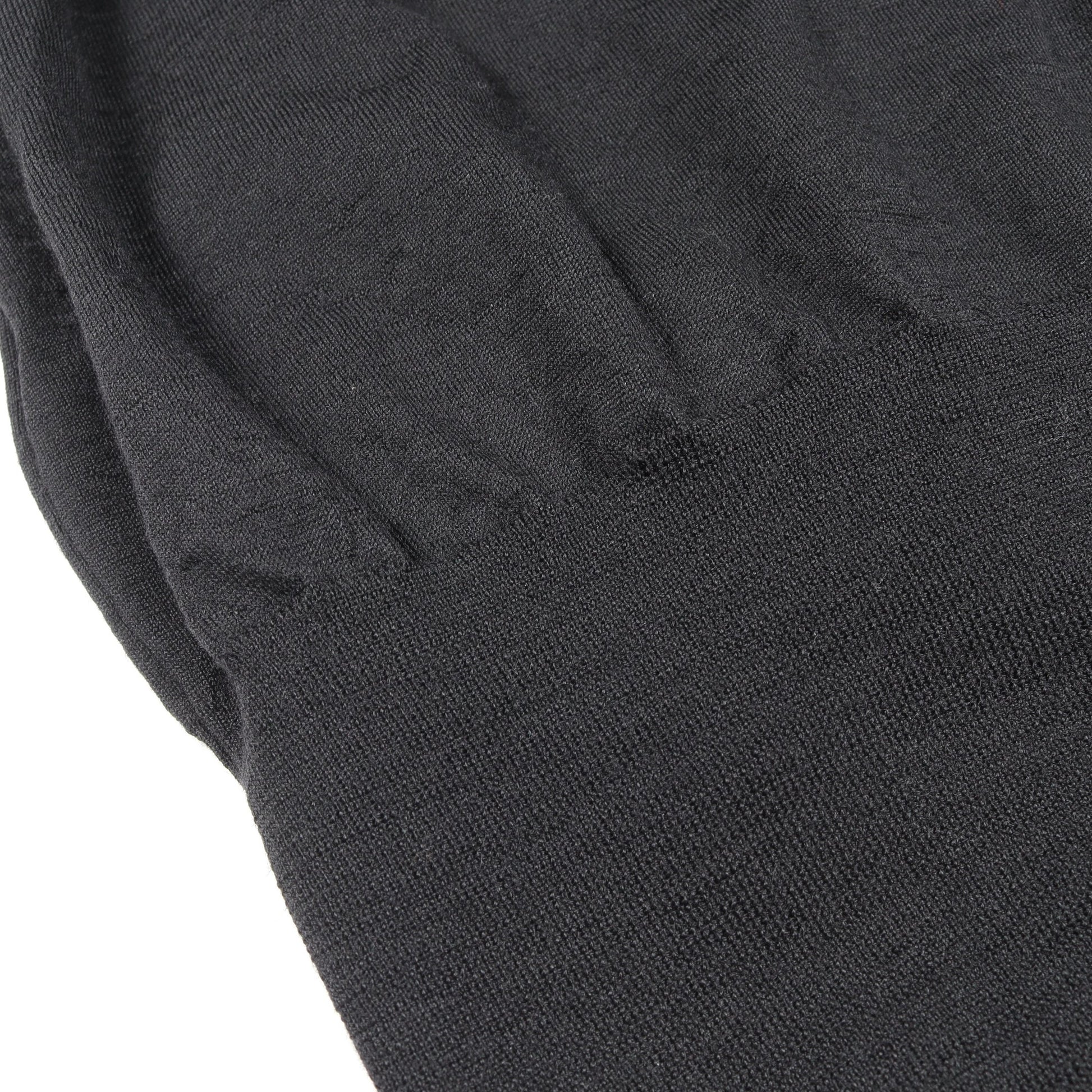 ギャザースリーブ Vネック ニット トップス ウール ブラック ジュンヤワタナベコムデギャルソン トップス JUNYA WATANABE COMME des GARCONS