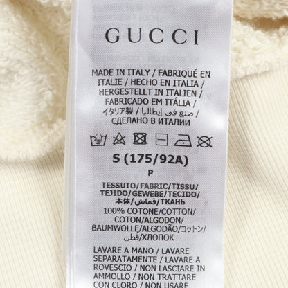 タイガープリント プルオーバーパーカー コットン オフホワイト マルチカラー グッチ トップス GUCCI