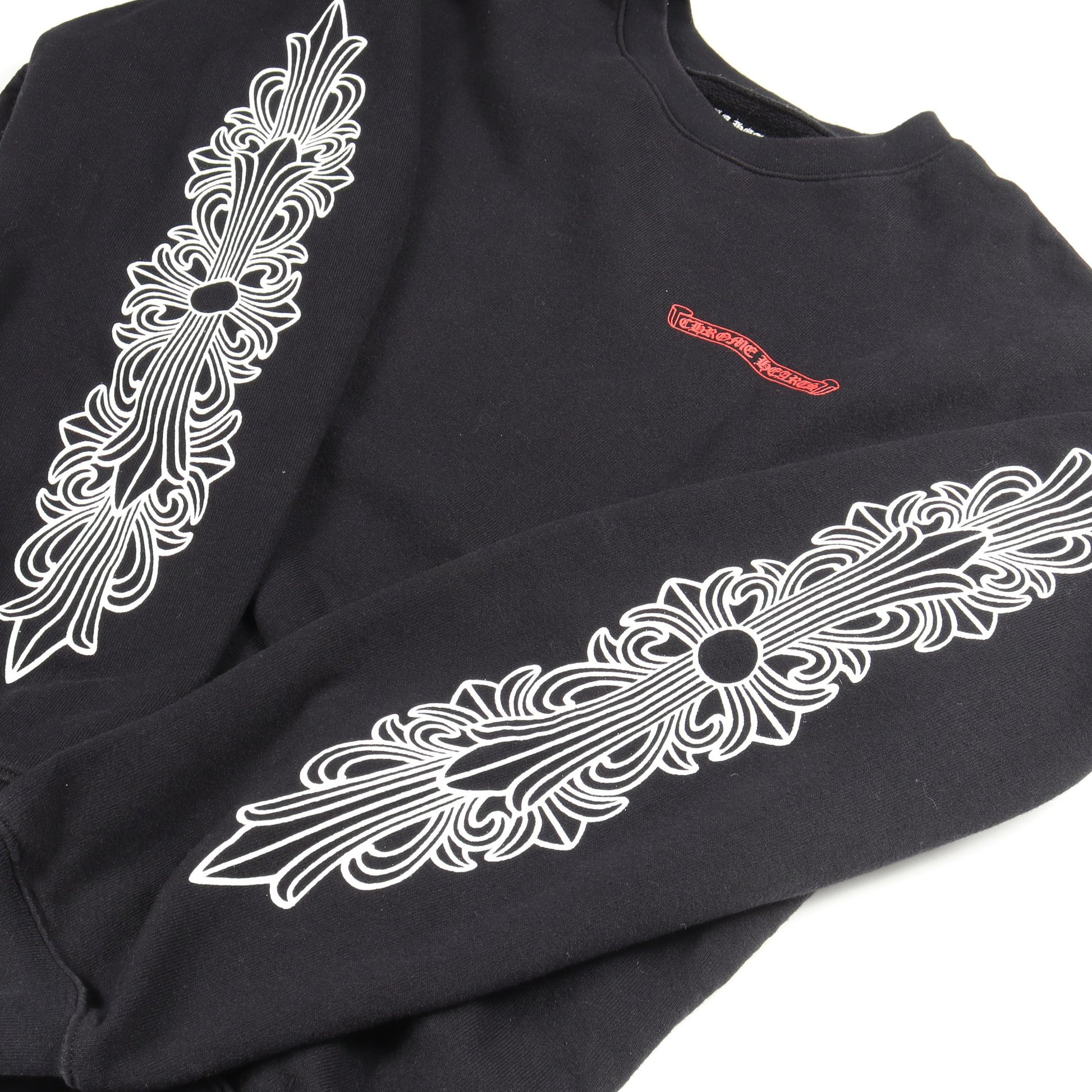 Chrome Hearts × MATTY BOY 99 EYES CHOMPER スウェットシャツ コットン ブラック クロムハーツ トップス Chrome Hearts