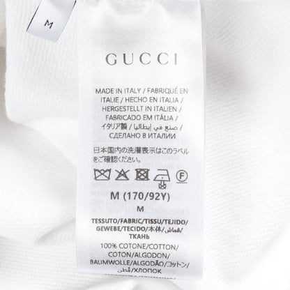 GUCCI × ヒグチユウコ 半袖 スウェットシャツ コットン ホワイト マルチカラー グッチ トップス GUCCI