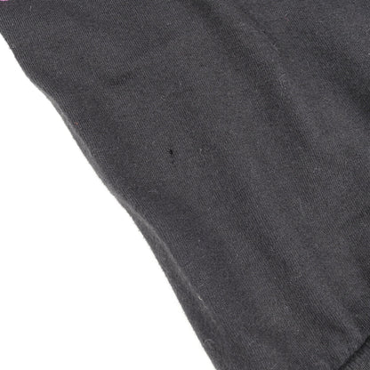 ネックロゴ ポケット付き 長袖Tシャツ コットン ブラック パープル クロムハーツ トップス Chrome Hearts