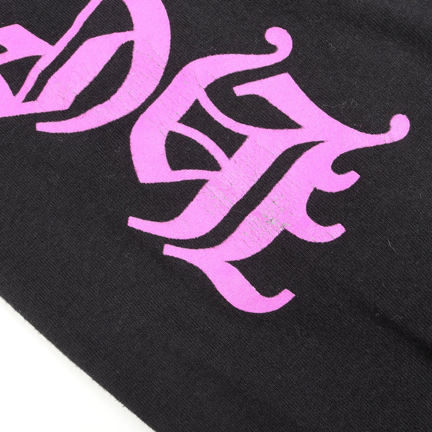 ネックロゴ ポケット付き 長袖Tシャツ コットン ブラック パープル クロムハーツ トップス Chrome Hearts