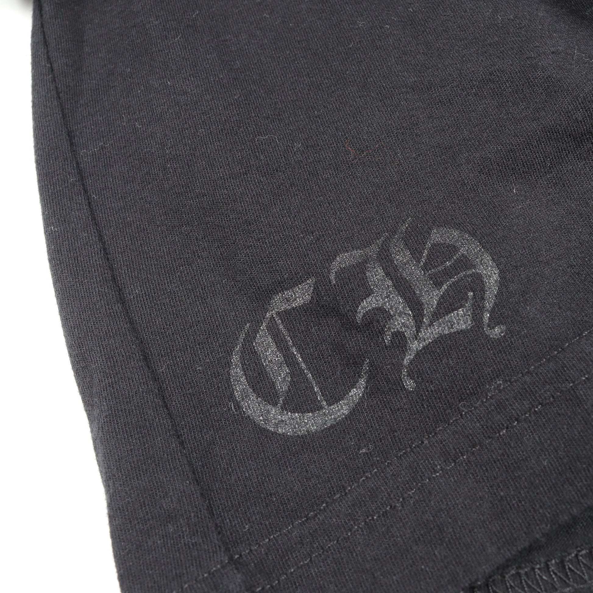 サークルロゴ アームロゴ ポケット付き 長袖Tシャツ コットン ブラック クロムハーツ トップス Chrome Hearts