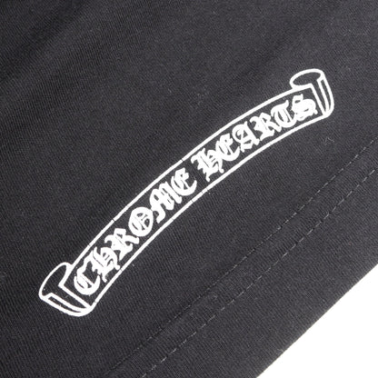 サークルロゴ アームロゴ ポケット付き 長袖Tシャツ コットン ブラック クロムハーツ トップス Chrome Hearts