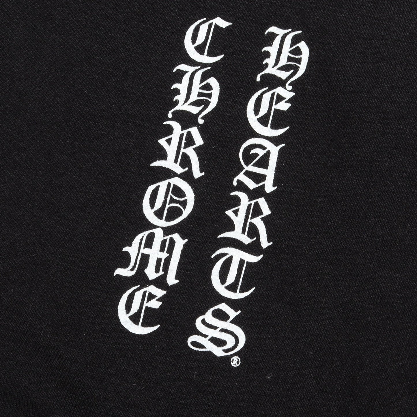 バーティカルロゴ タンクトップ コットン ブラック クロムハーツ トップス Chrome Hearts
