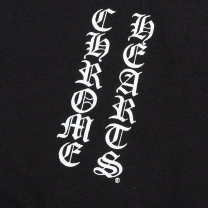 バーティカルロゴ タンクトップ コットン ブラック クロムハーツ トップス Chrome Hearts