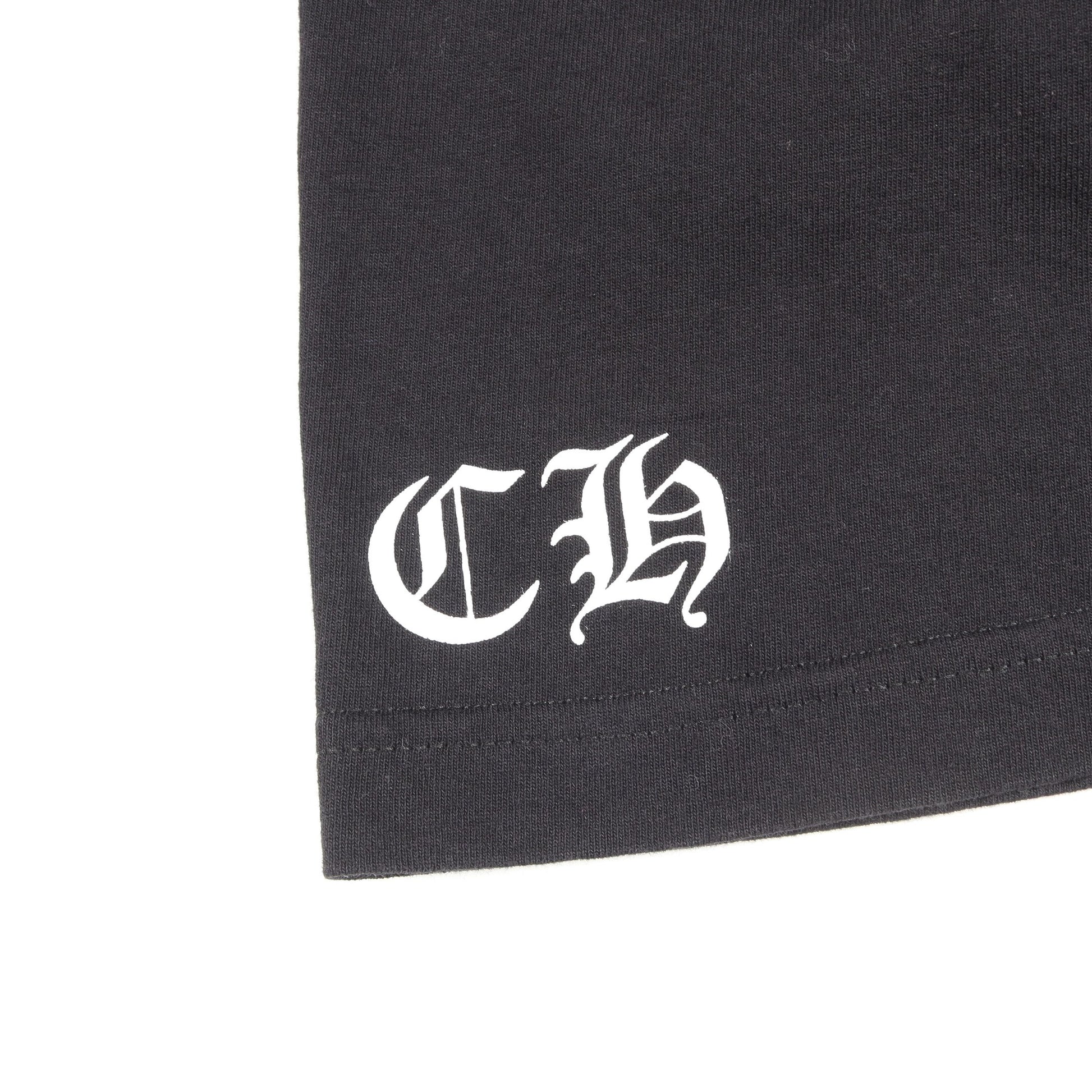 バーティカルロゴ タンクトップ コットン ブラック クロムハーツ トップス Chrome Hearts