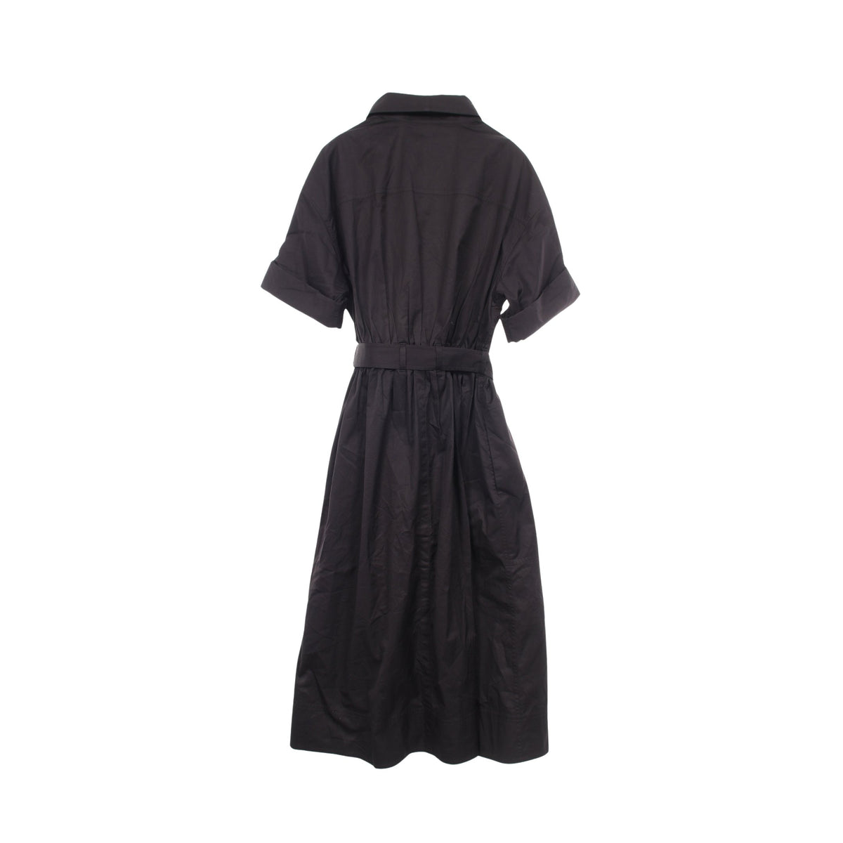 Robe loose ルーズドレス セリエボタン ワンピース コットン ブラック エルメス
