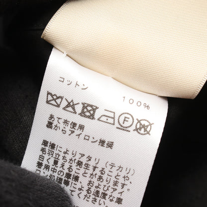 Robe loose ルーズドレス セリエボタン ワンピース コットン ブラック エルメス
