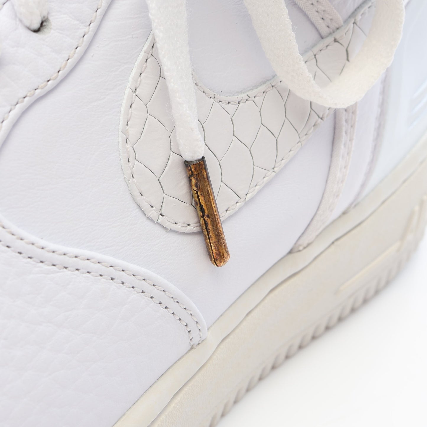 Air Force 1 High Just Don ジャスト ドン パイソン型押し ハイカットスニーカー レザー ホワイト ナイキ