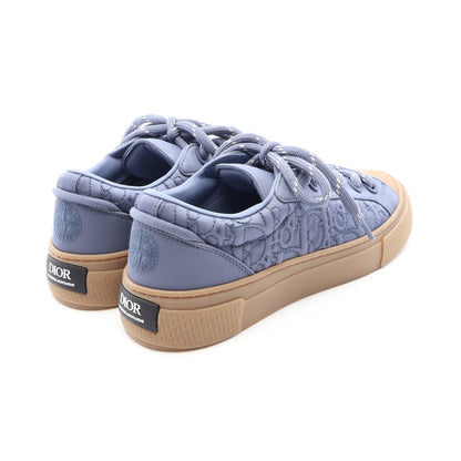 DIOR × Stone Island B33 オブリーク ローカットスニーカー ファブリック ブルーグレー ライトブラウン ディオール