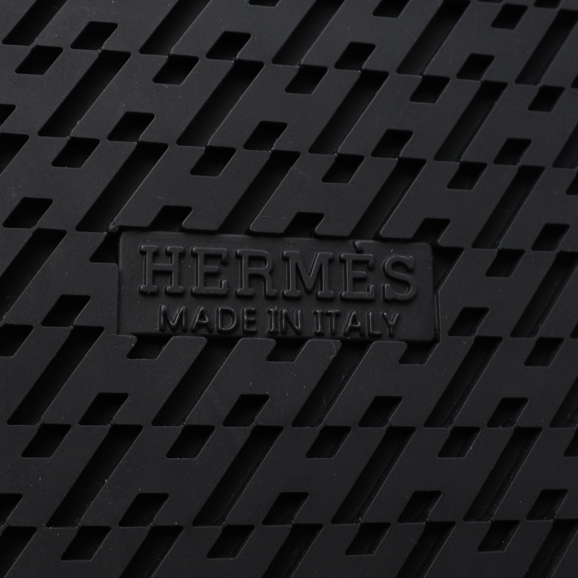 シプレ ゴールド ブラック スライドサンダル レザー ライトブラウン エルメス シューズ HERMES