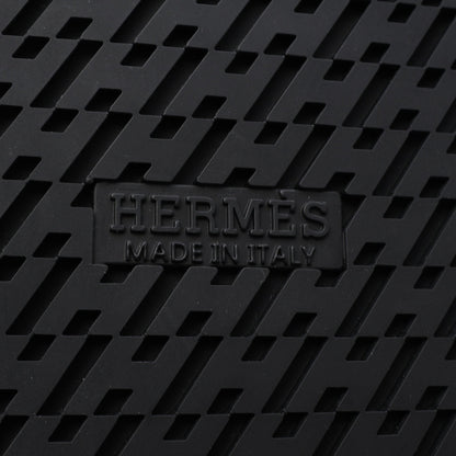 シプレ ゴールド ブラック スライドサンダル レザー ライトブラウン エルメス シューズ HERMES