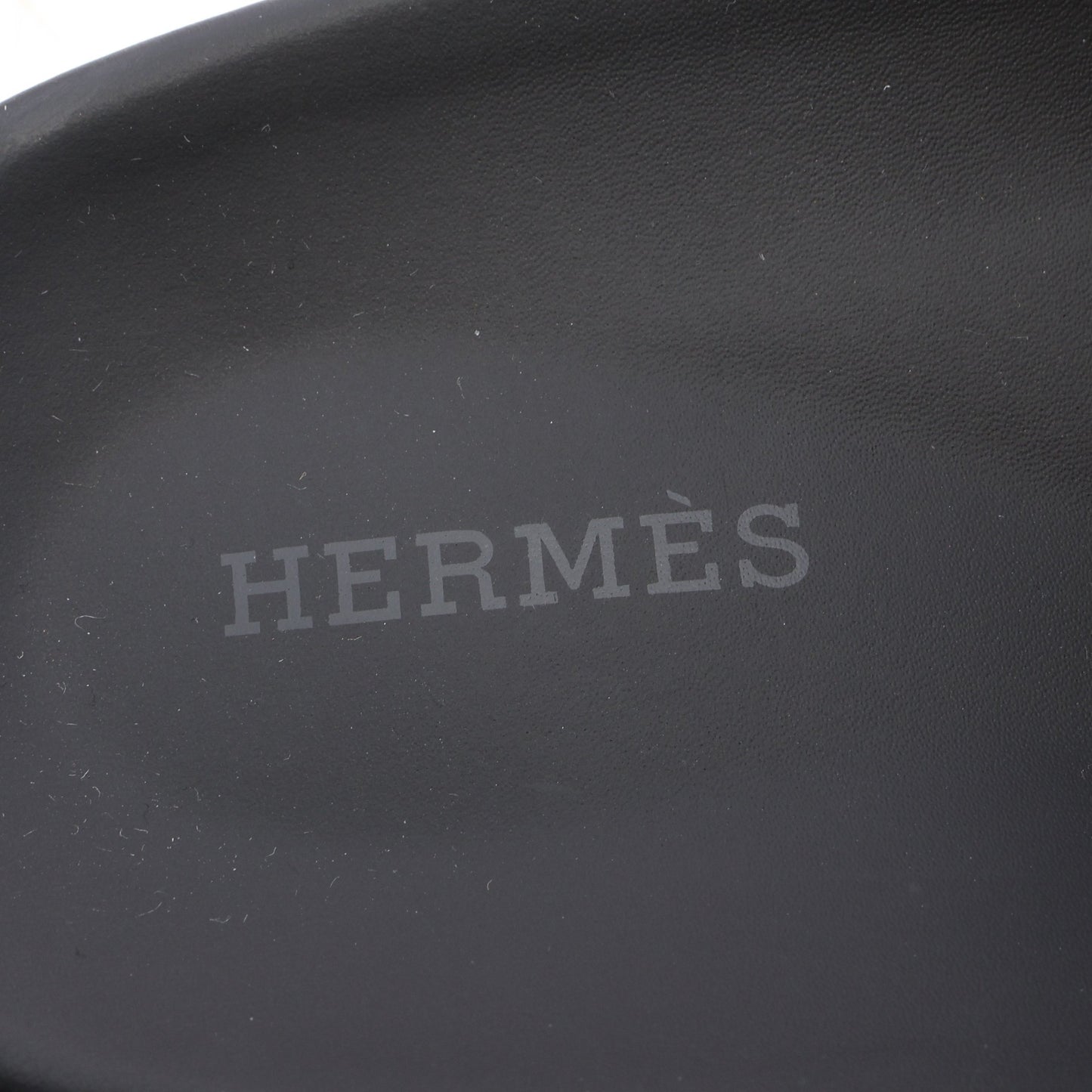 シプレ ゴールド ブラック スライドサンダル レザー ライトブラウン エルメス シューズ HERMES