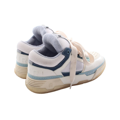 MA-1 スニーカー レザー ファブリック スエード ホワイト ブルー アミリ