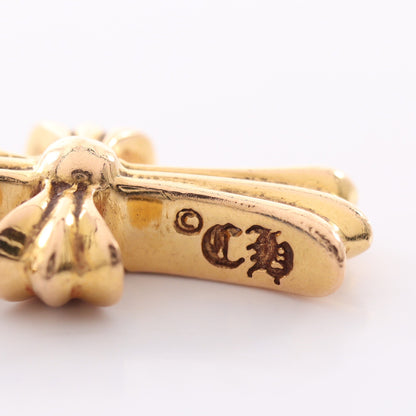 CHクロス ベビーファット ペンダントトップ 22K ダイヤモンド ゴールド クリア クロムハーツ