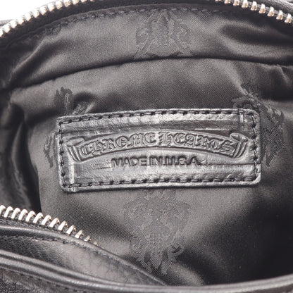 HOBO スクロールラベル ショルダーバッグ レザー SV925 ブラック クロムハーツ