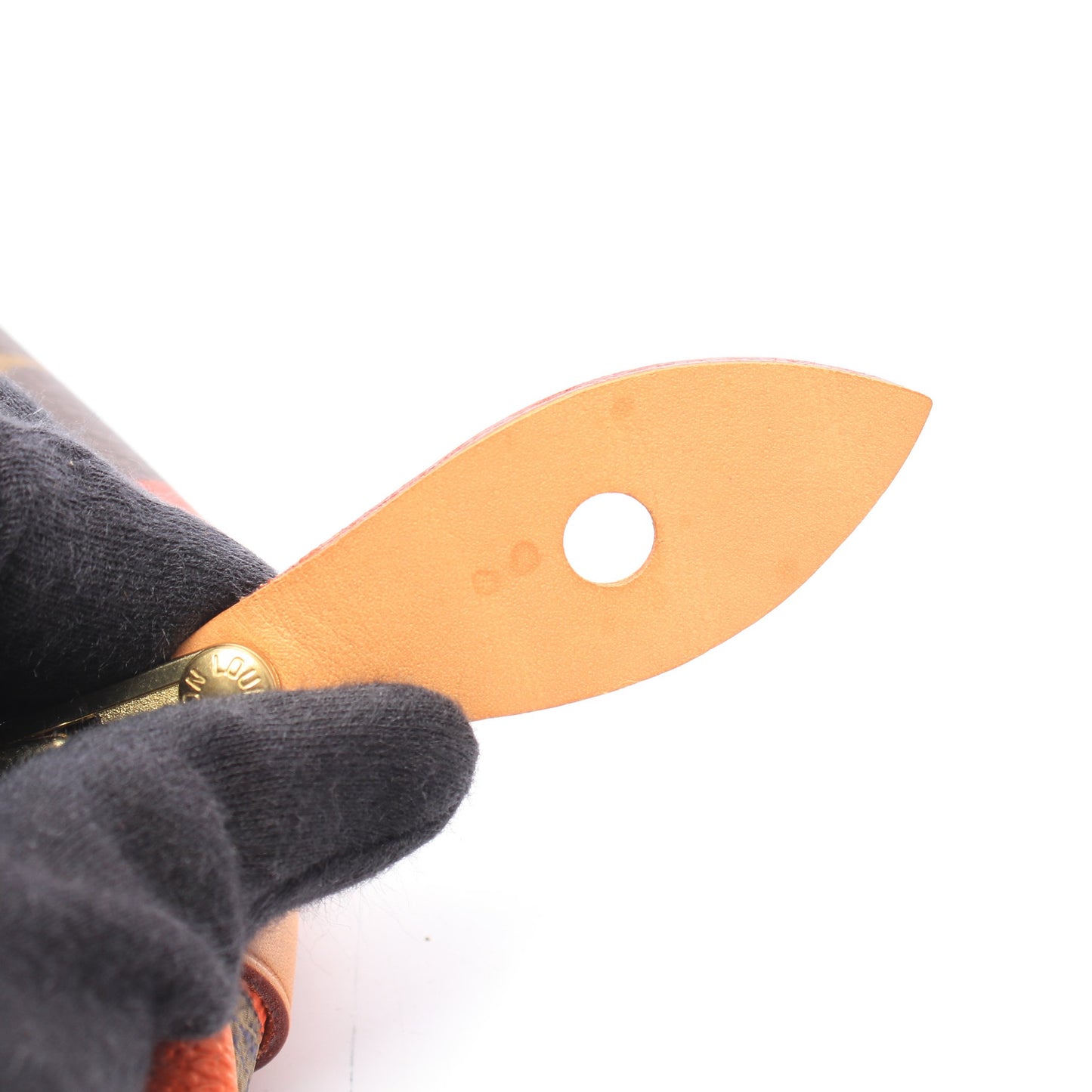スピーディ30 モノグラムラマージュ ハンドバッグ PVC レザー ブラウン レッド オレンジ ルイヴィトン